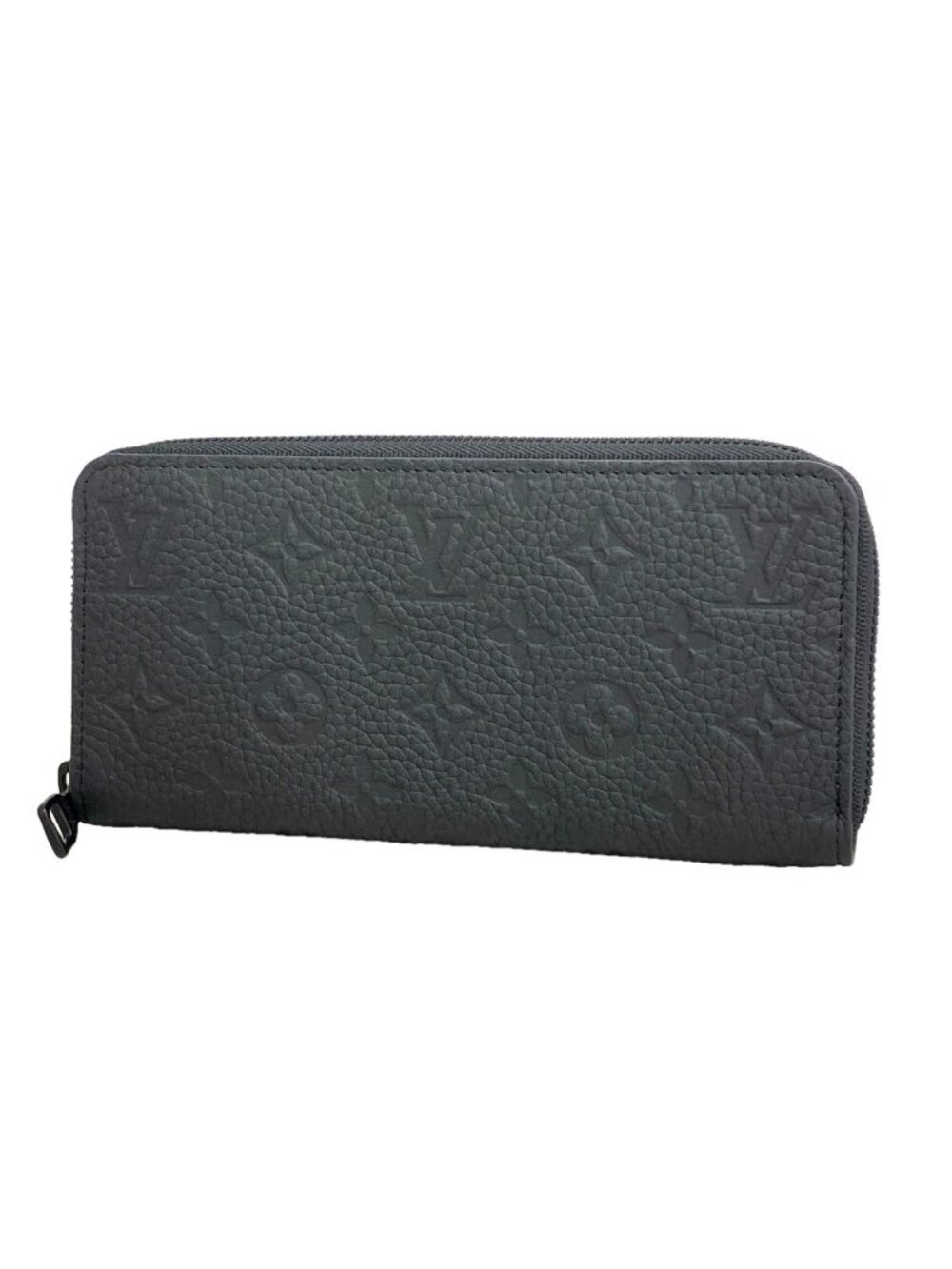 Louis Vuitton Wallet Monogram Taurillon Zippy Horizontal Black